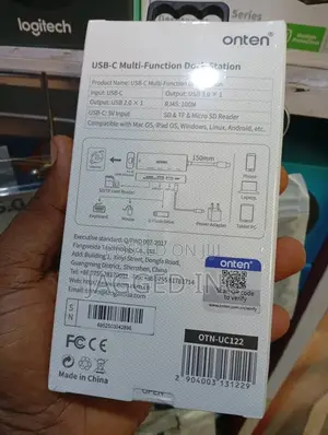 Onten Otn-uc122 6 In 1 Usb-c Dock Station