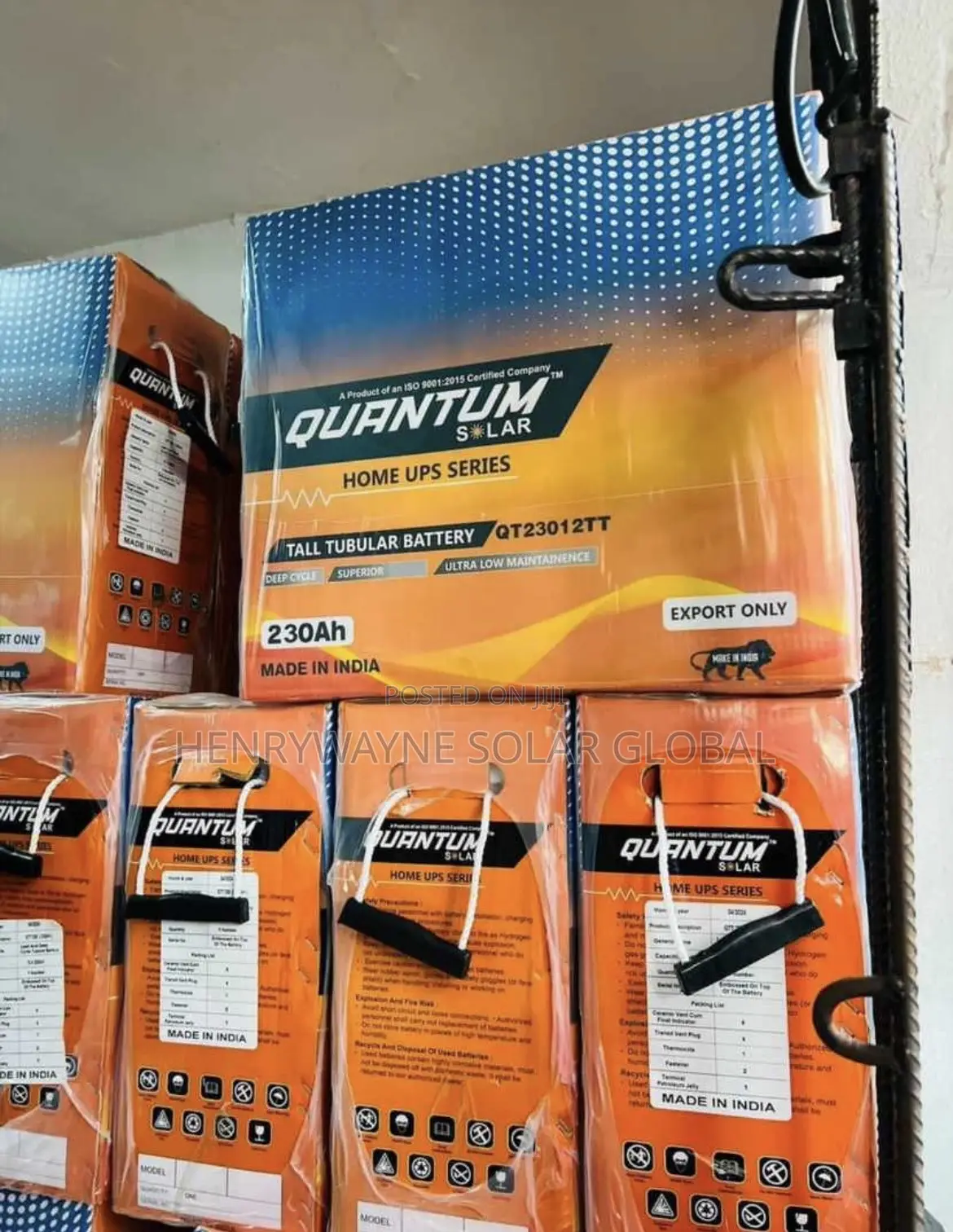 230ah Tubular Battery