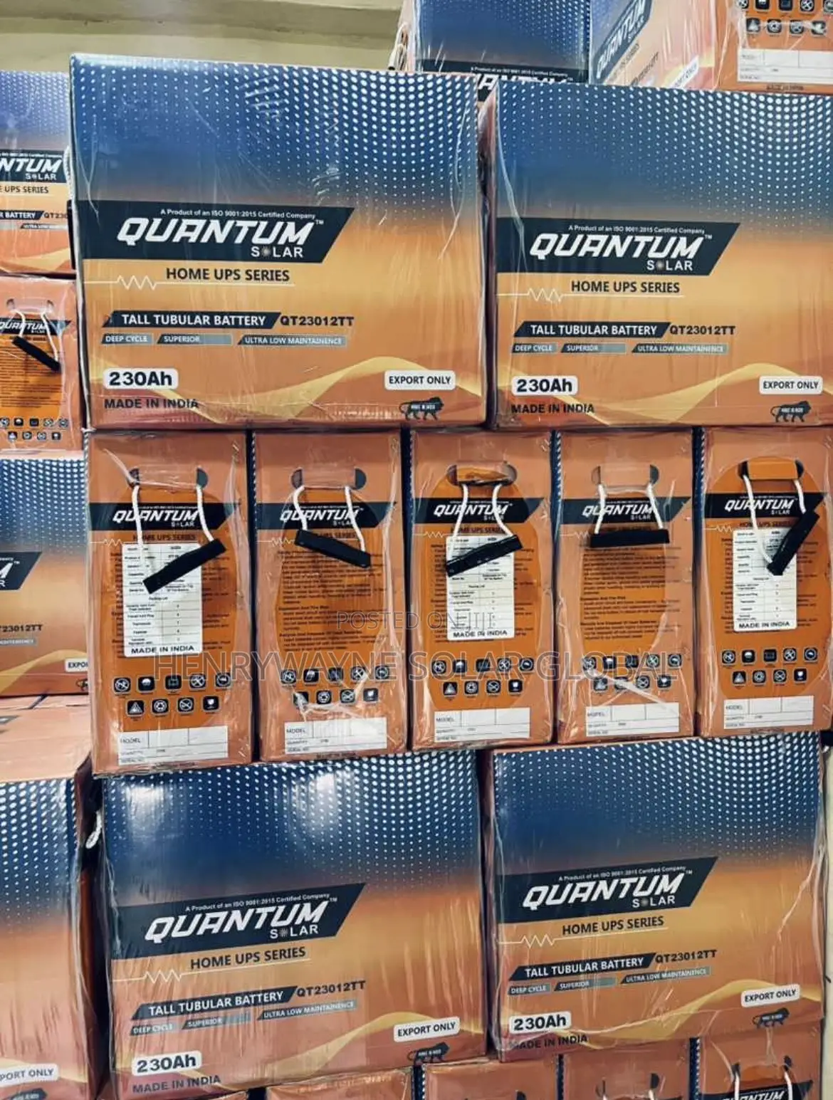 Quantum Tubular Battery