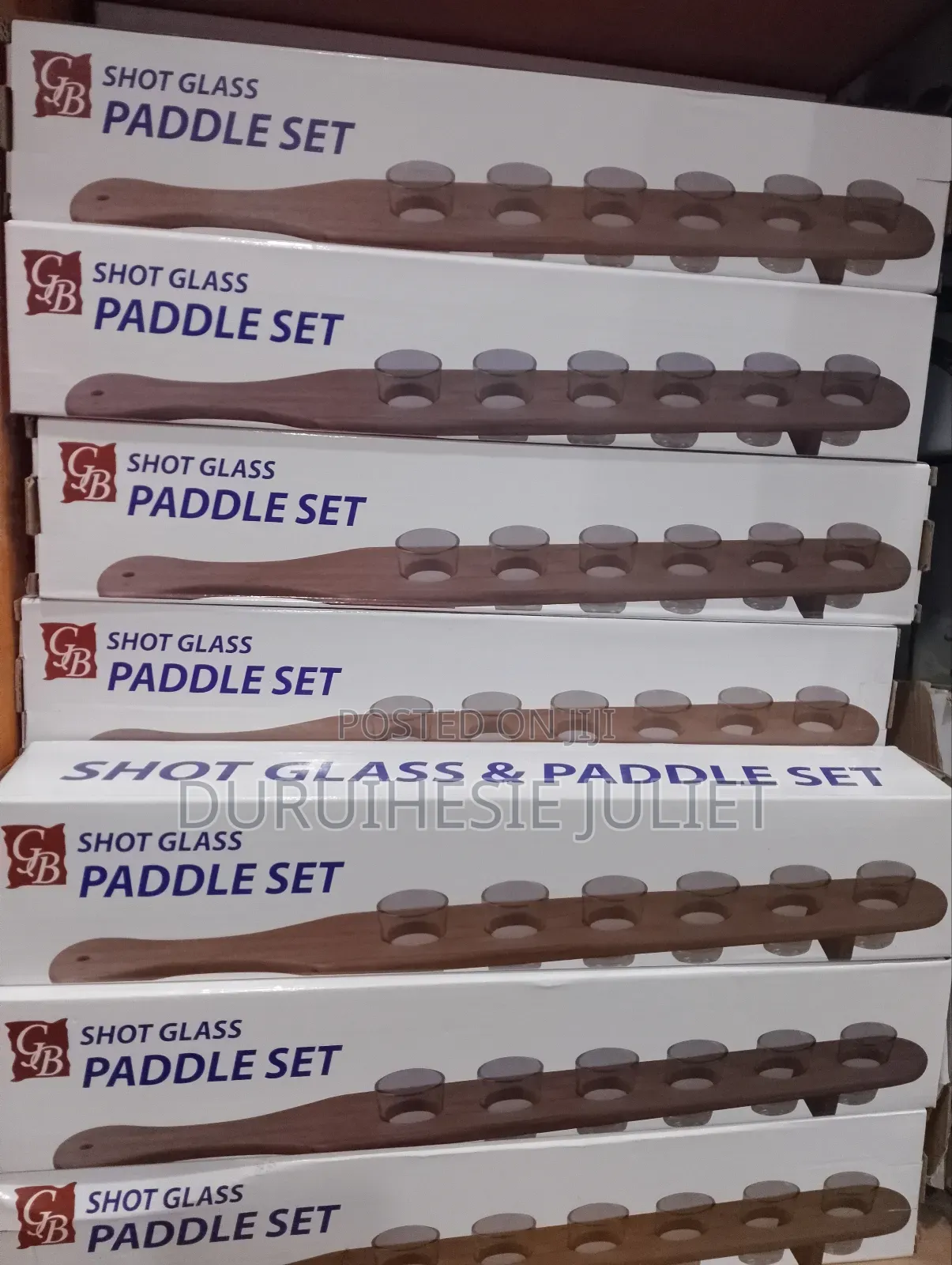 Shot Glass Paddle Set