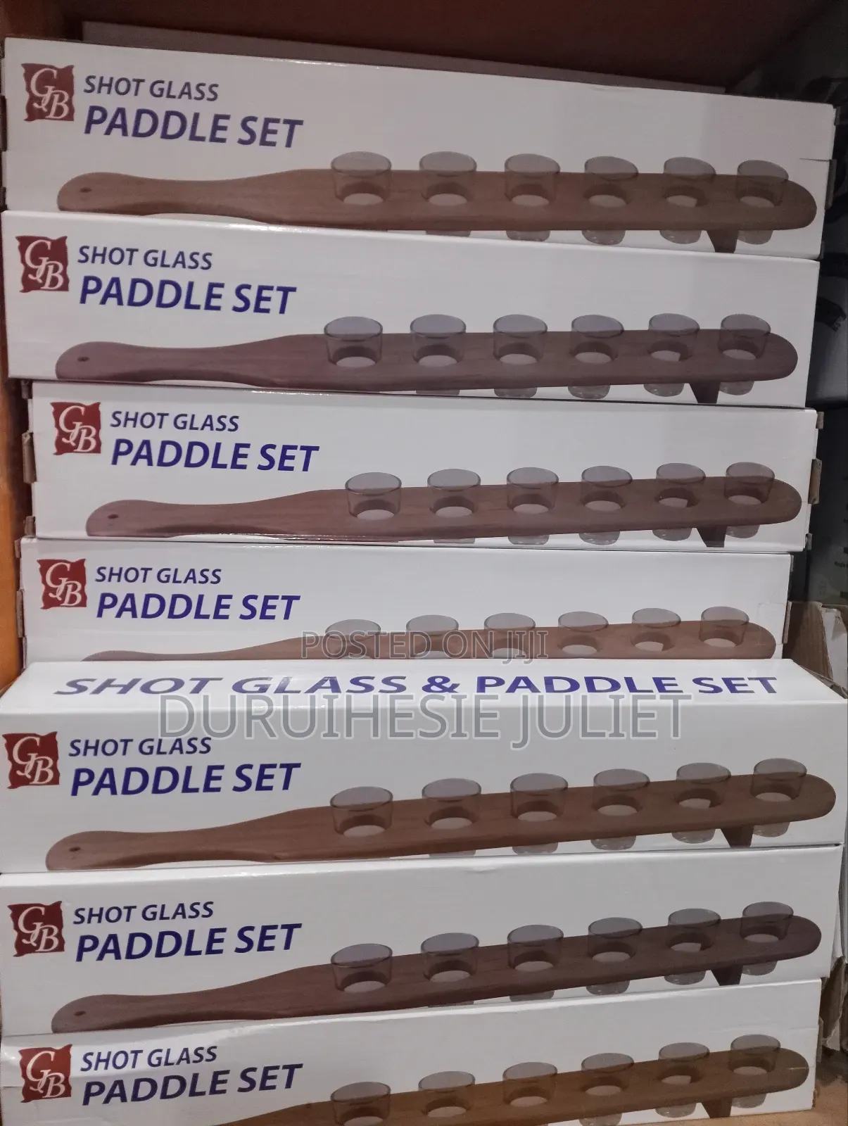Shot Glass Paddle Set
