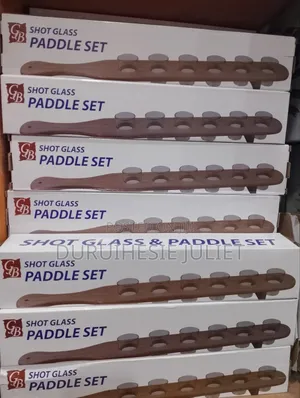 Shot Glass Paddle Set