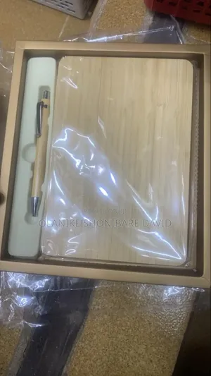 2 in 1 Wooden Cooperate Gift Set