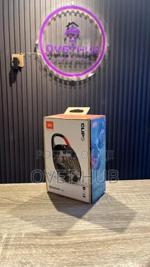 JBL Clip 5 Portable Waterproof Bluetooth Speaker With Bold Sound