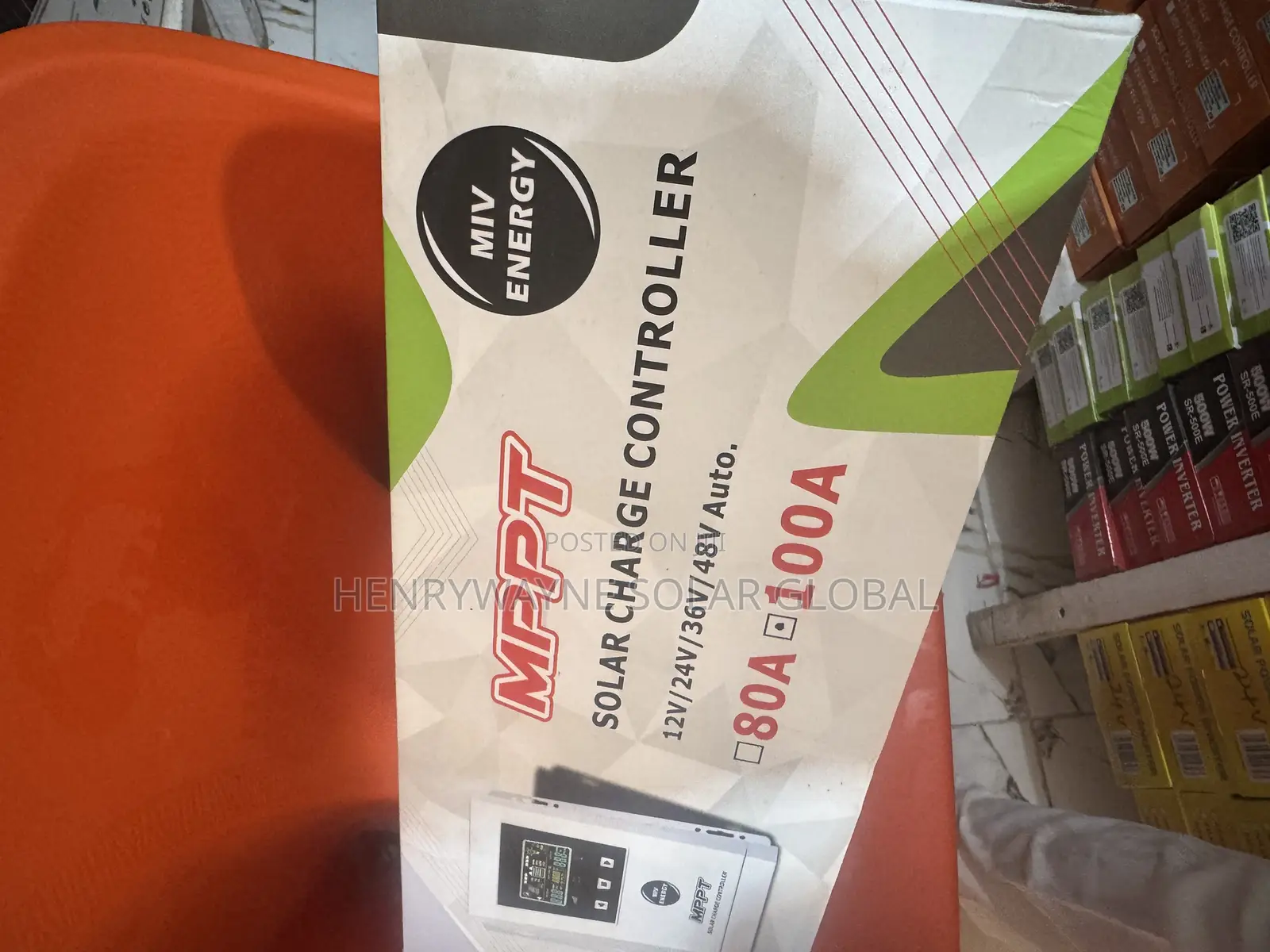 100ah MPPT Charge Controller Miv