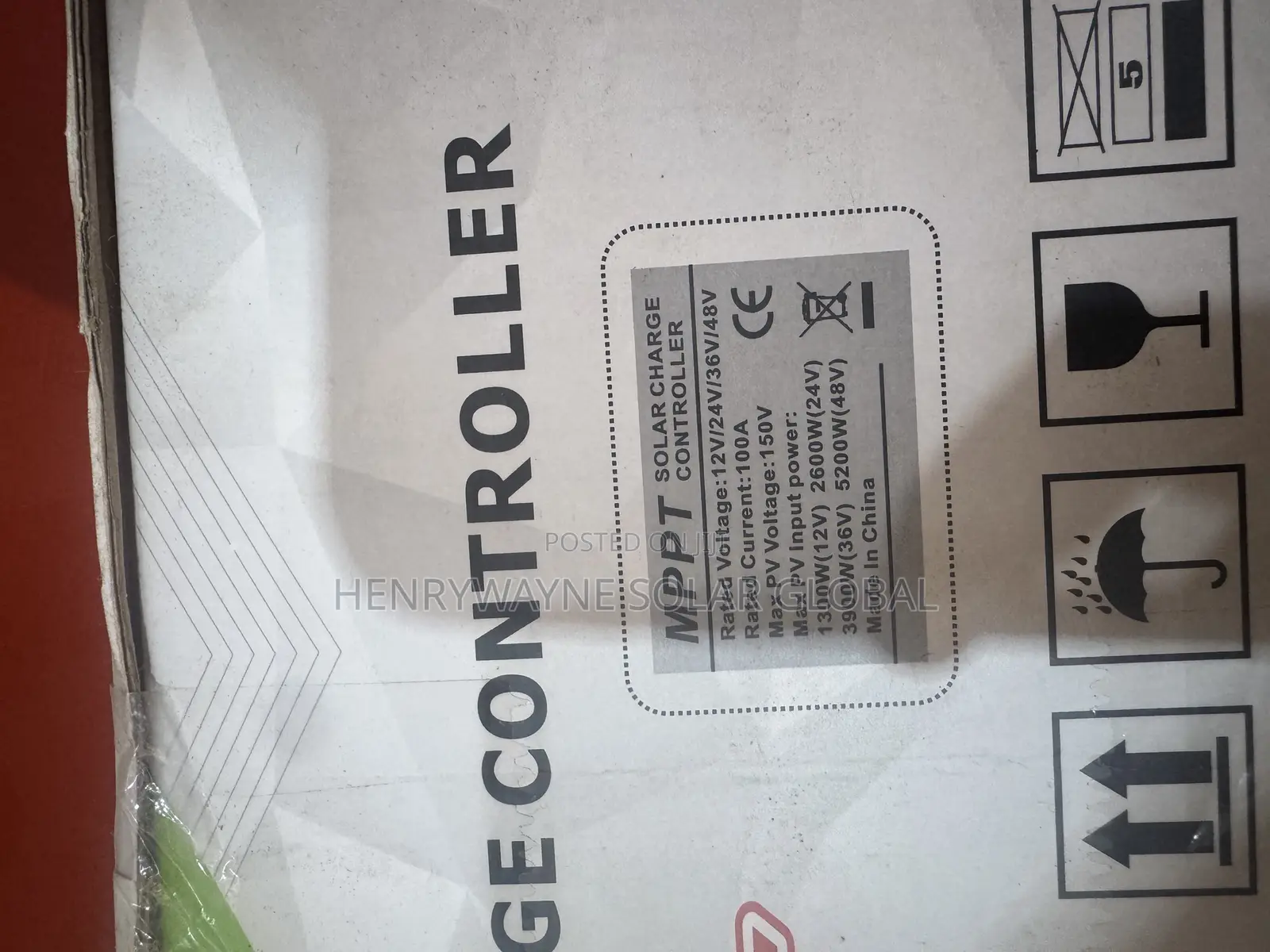100ah MPPT Charge Controller Miv