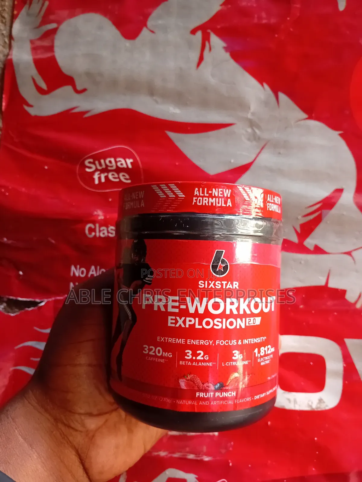 Six Star Pre-Workout Explosion