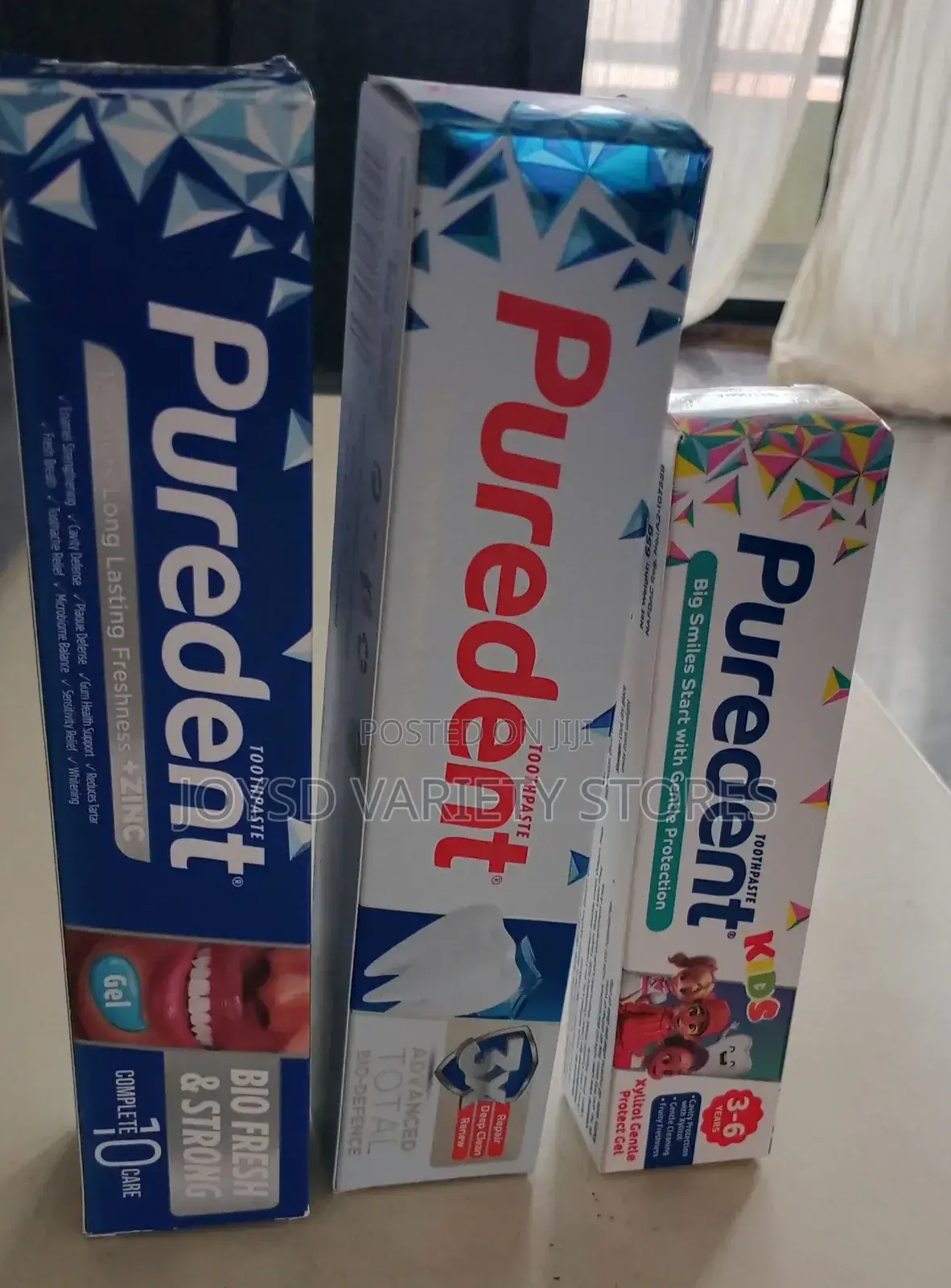 Puredent Gel Flouride-Free Toothpaste
