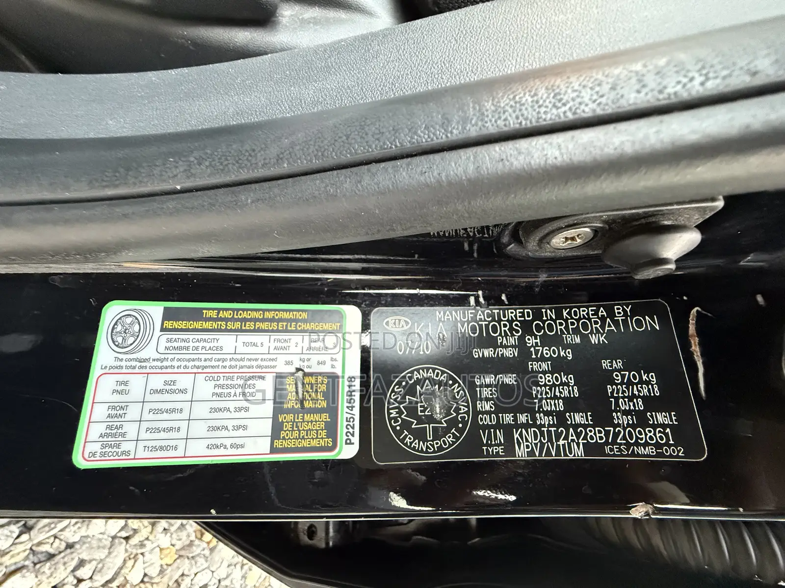 Kia Soul Automatic 2011 Black