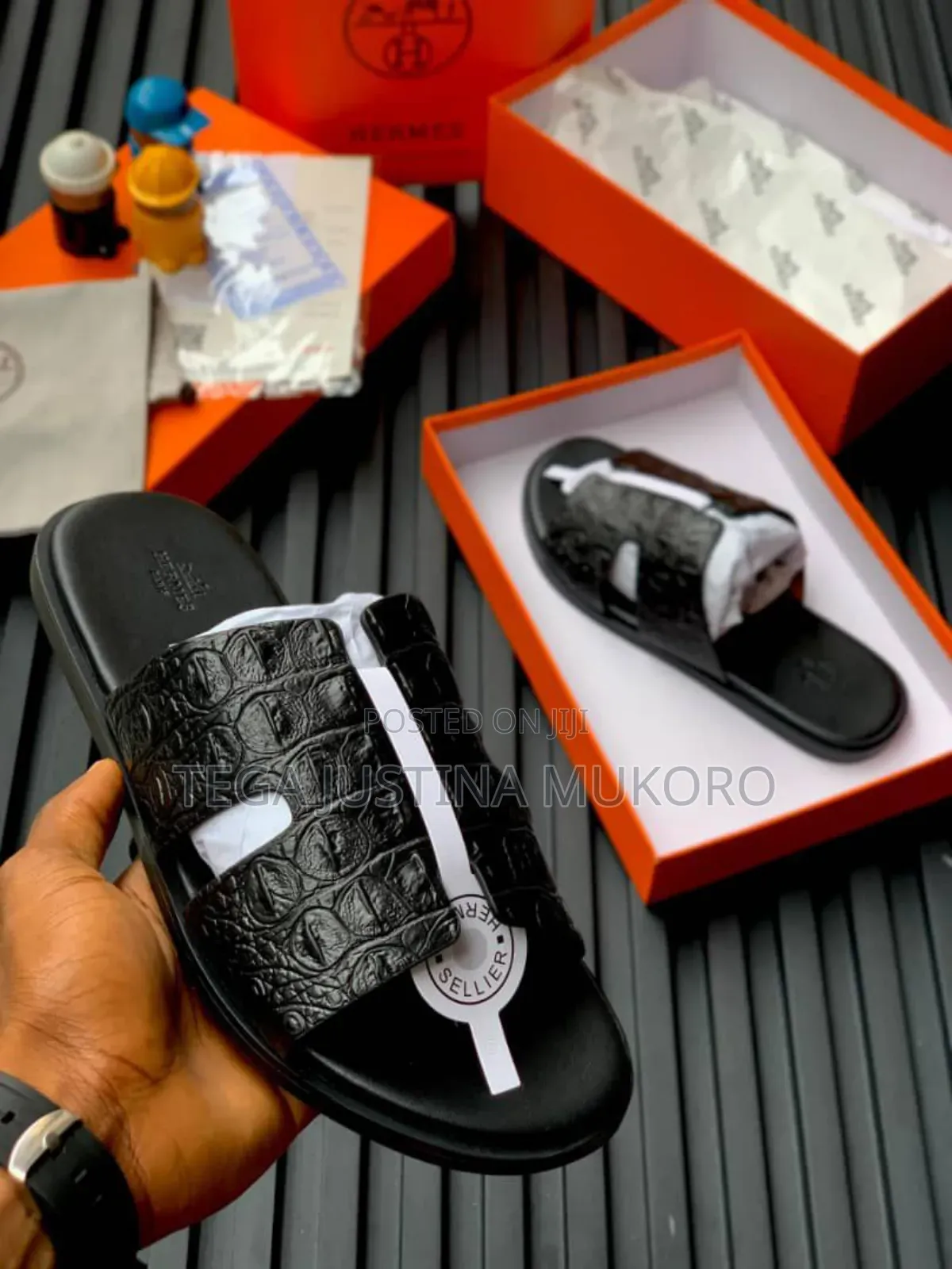 High Quality Hermes Pam Slippers