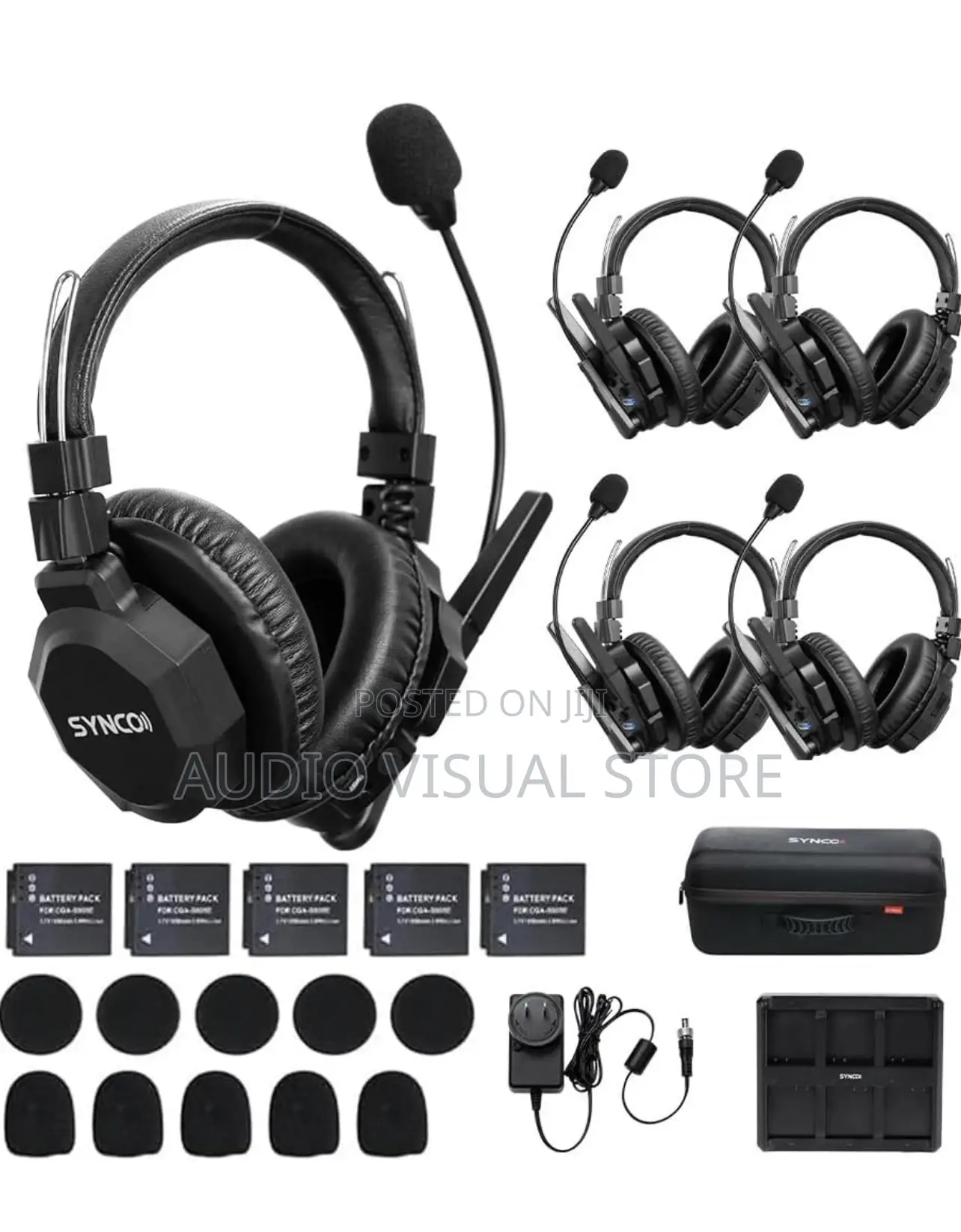 Synco Xtalk Xmax5 Wireless Intercom Headset System Withdual-Ear Design