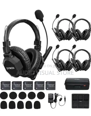 Synco Xtalk Xmax5 Wireless Intercom Headset System Withdual-Ear Design