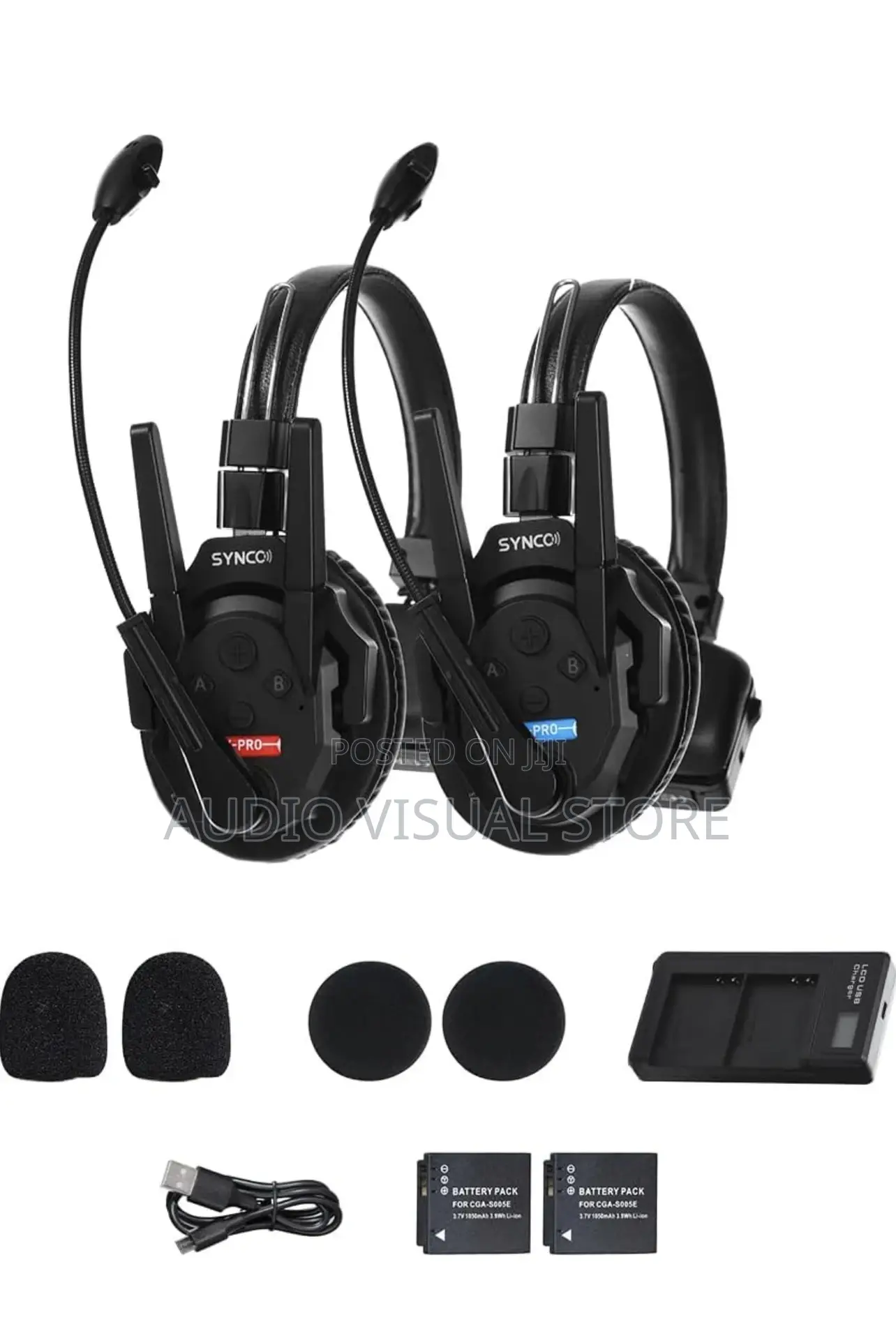Synco Xtalk Xpro2 X2 Wireless Intercom Headset System 2.4 GHZ