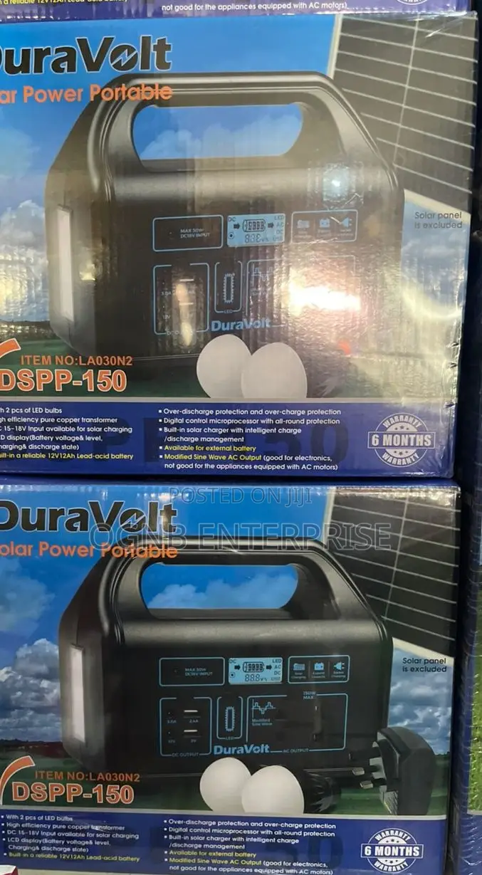 Duravolt DSPP Solarpower System Pack