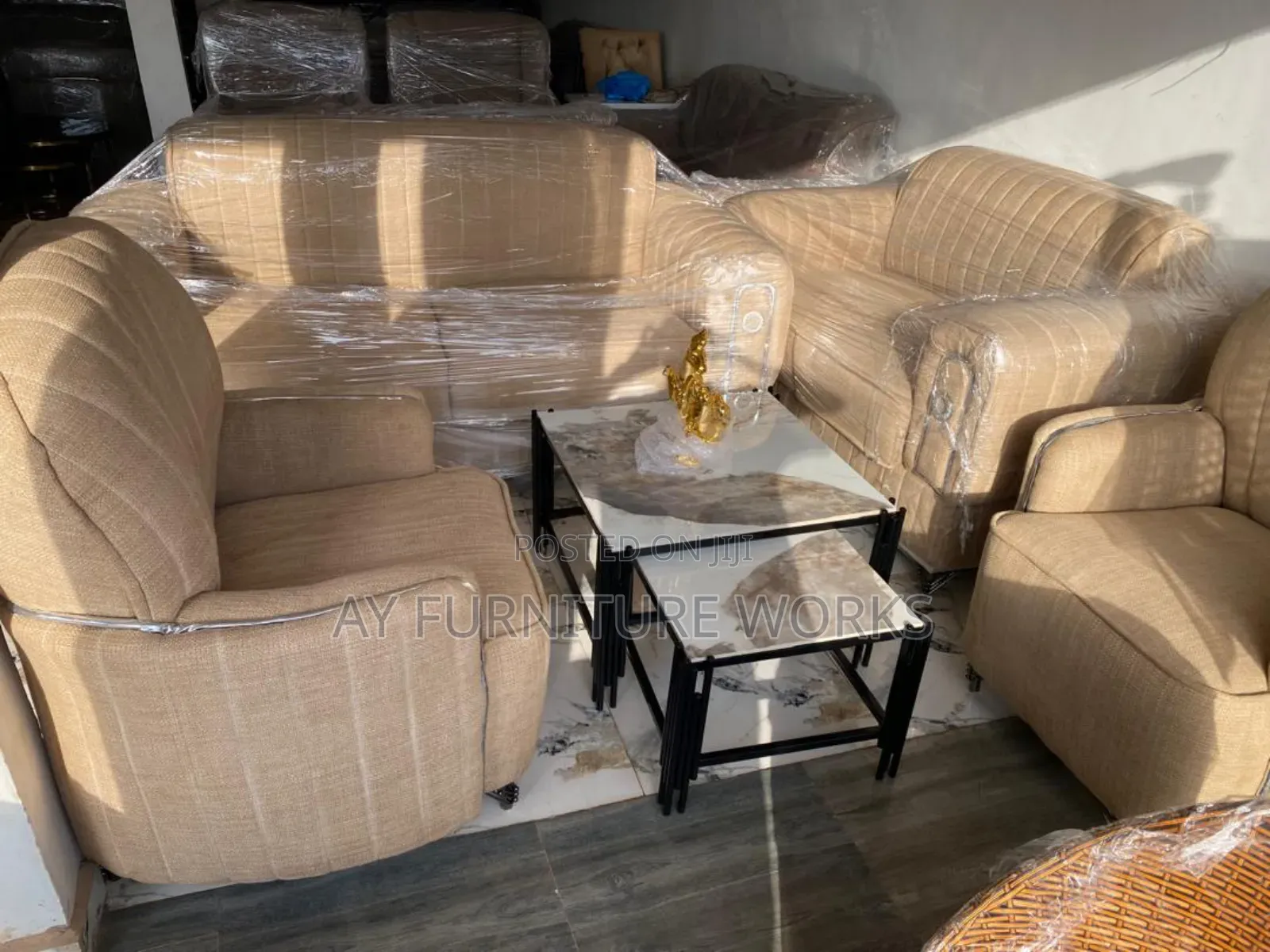 A Set Of 7 Sitters Sofas