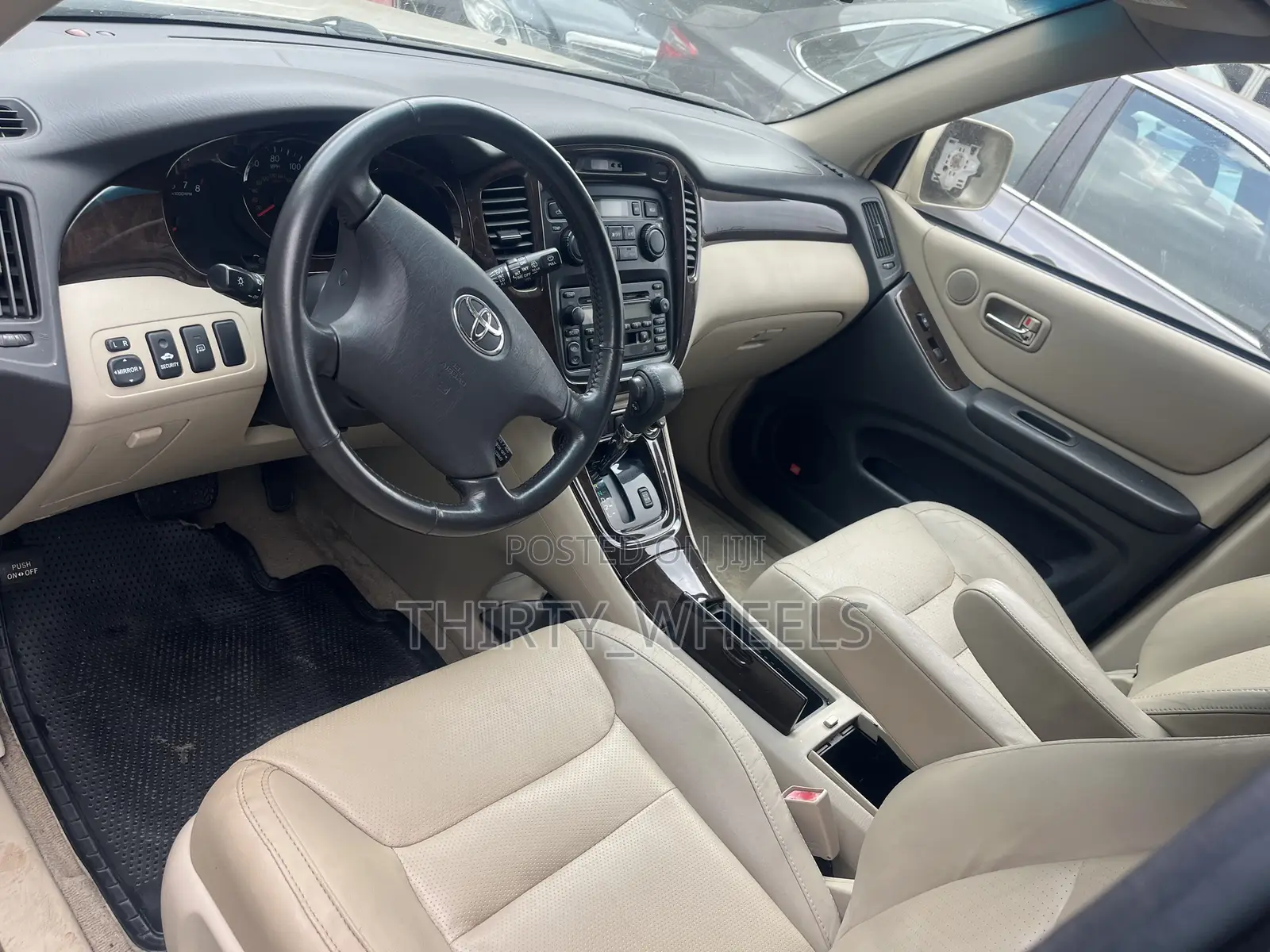 Toyota Highlander 2003 Gold
