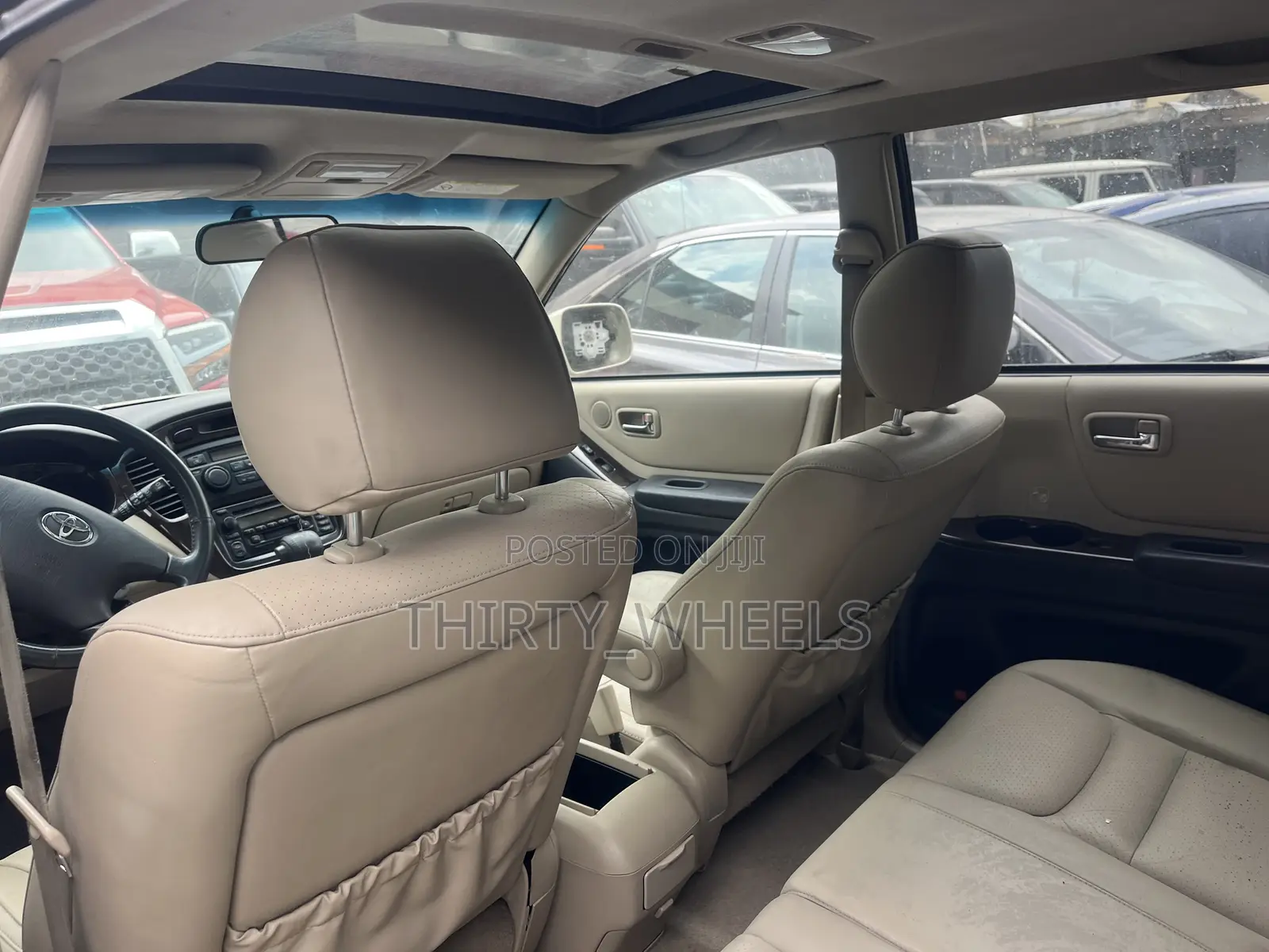 Toyota Highlander 2003 Gold