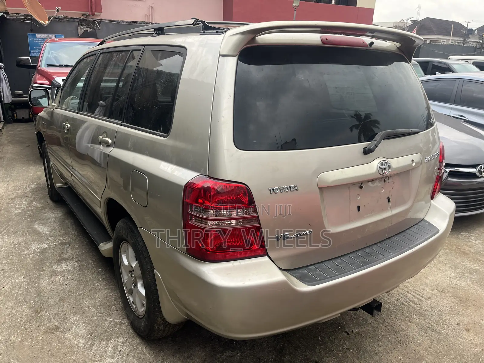 Toyota Highlander 2003 Gold