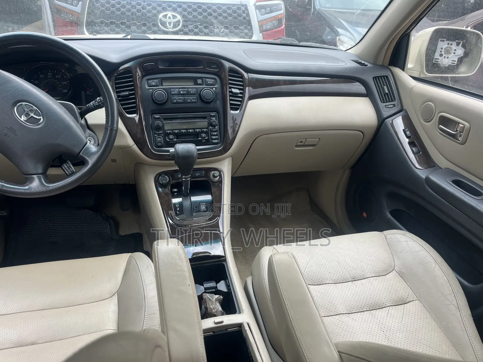 Toyota Highlander 2003 Gold