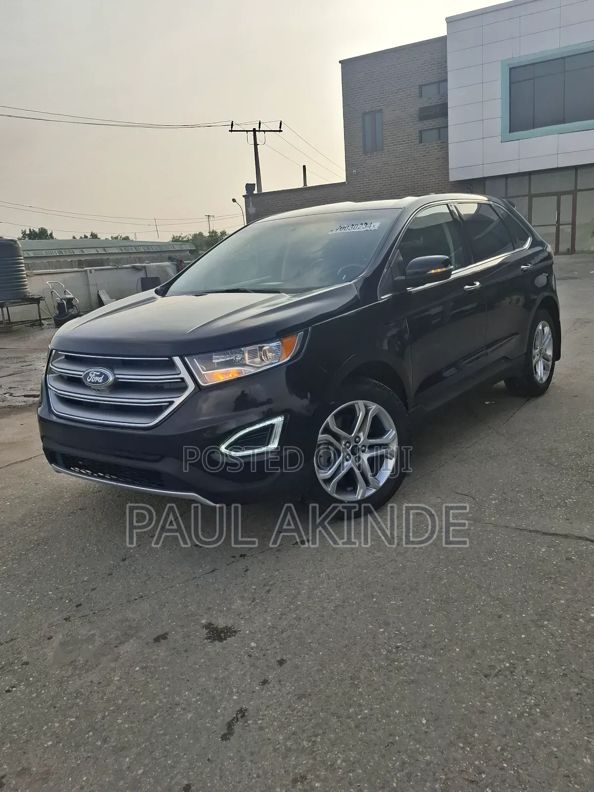 Ford Edge Titanium AWD 2018 Black