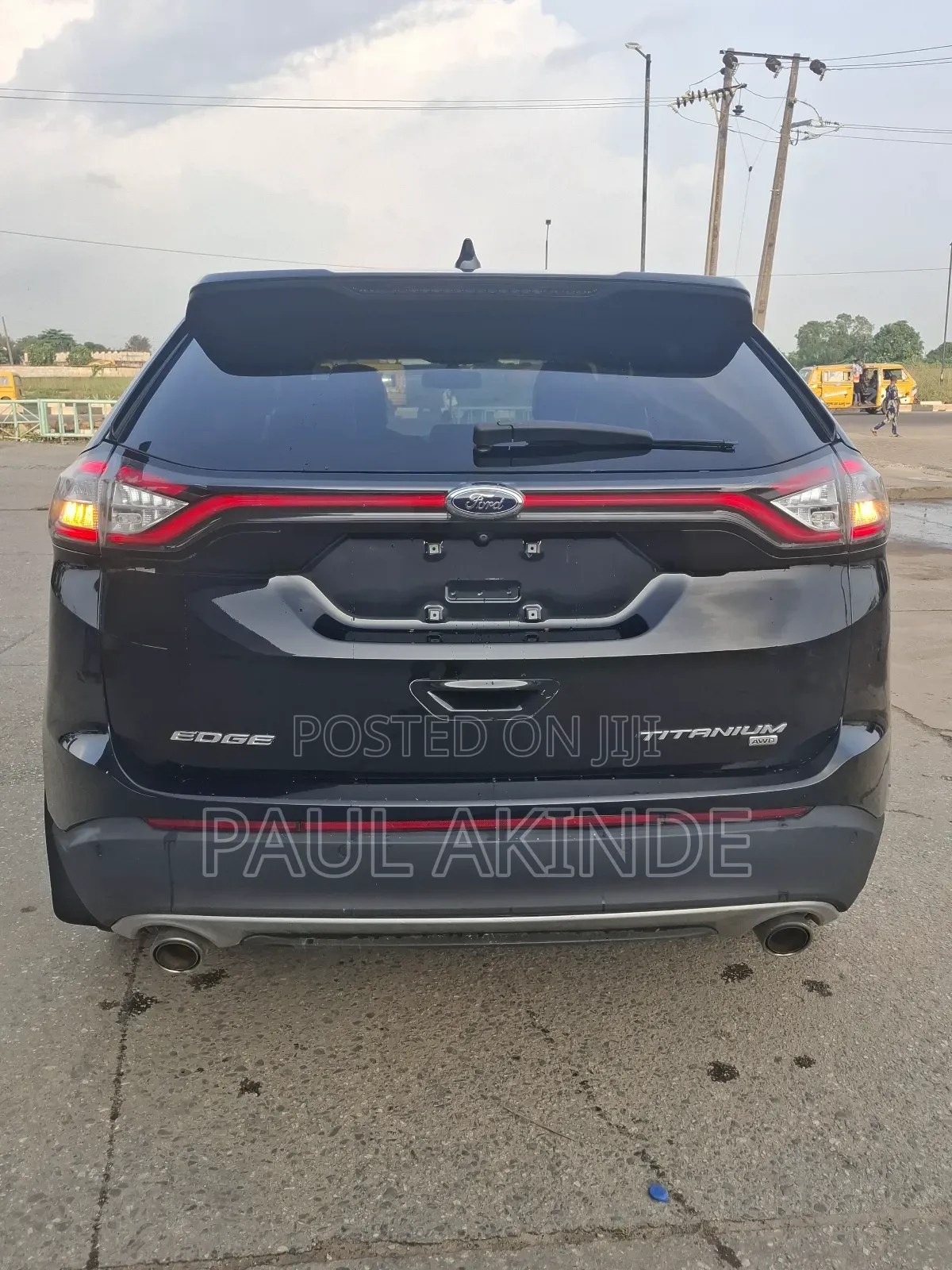 Ford Edge Titanium AWD 2018 Black