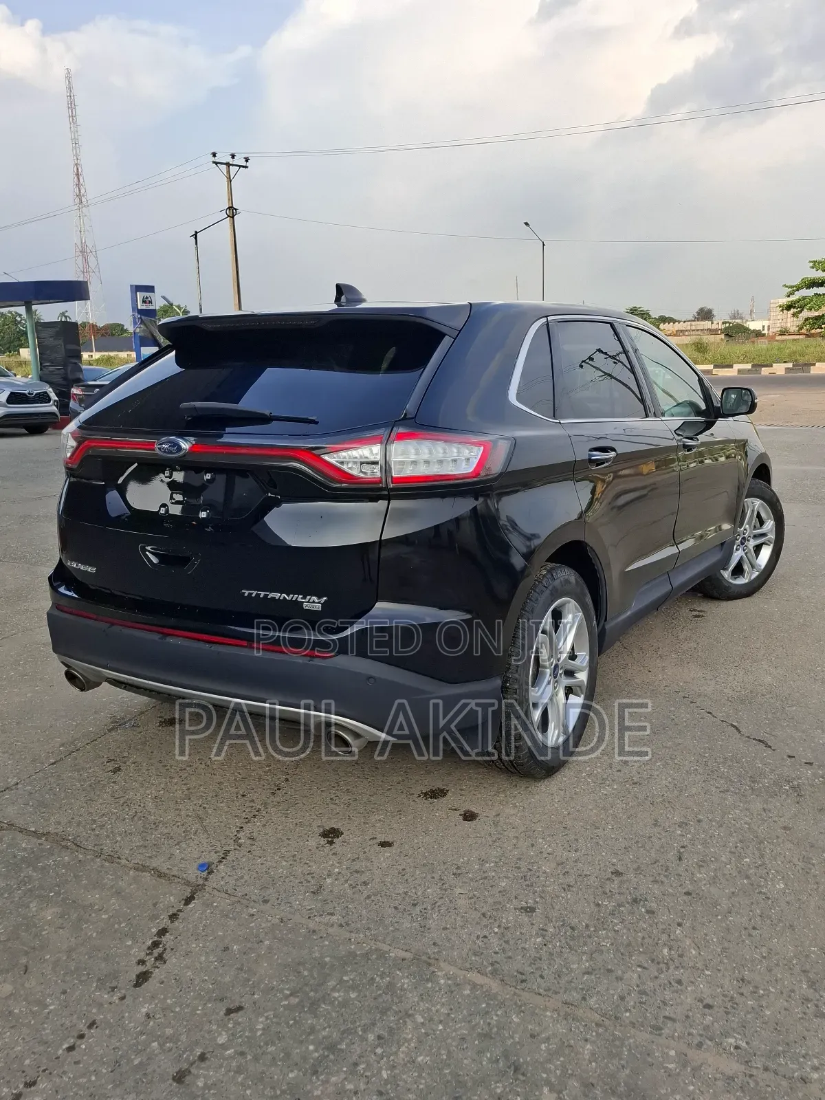 Ford Edge Titanium AWD 2018 Black