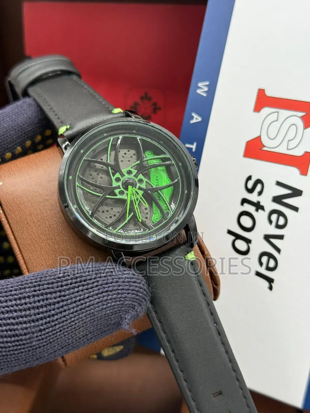 Never Stop Spinning Watch