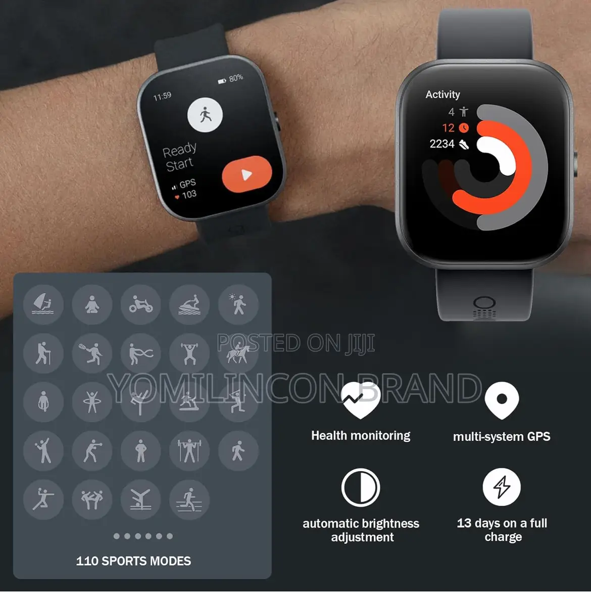 CMF by Nothing CMF Watch Pro Smartwatch,1.96'' Amoled Display.