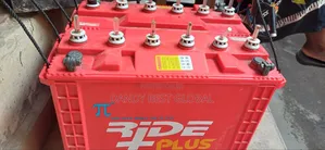 Ride Plus Tall Tubular Battery 220ah Made in India