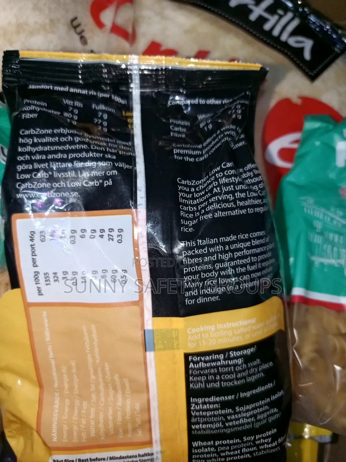 Carbzone Low Carb Protein Rice