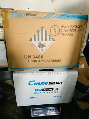 3.6kwh Cworth Lithium Battery 12vols