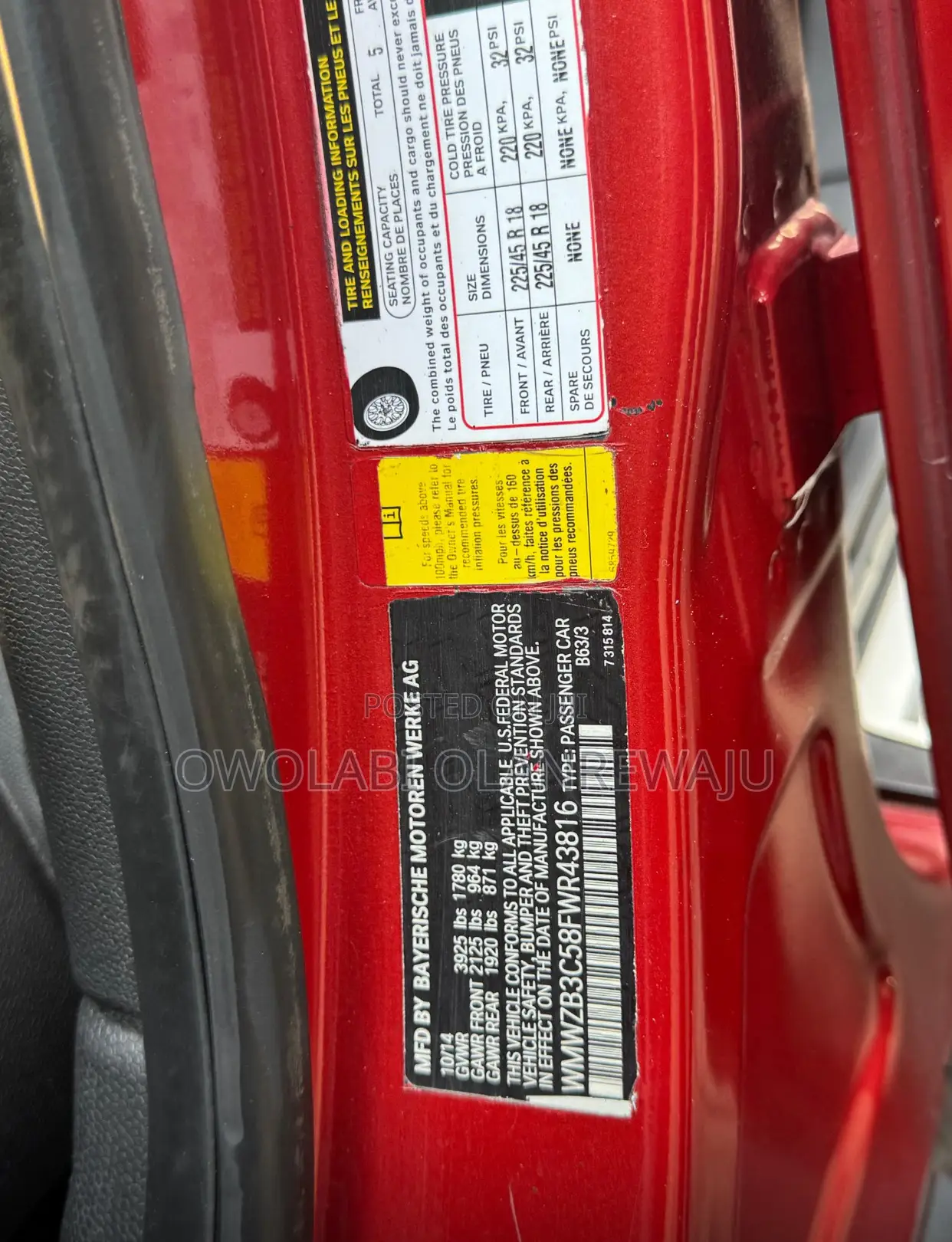 Mini Countryman 2015 Red