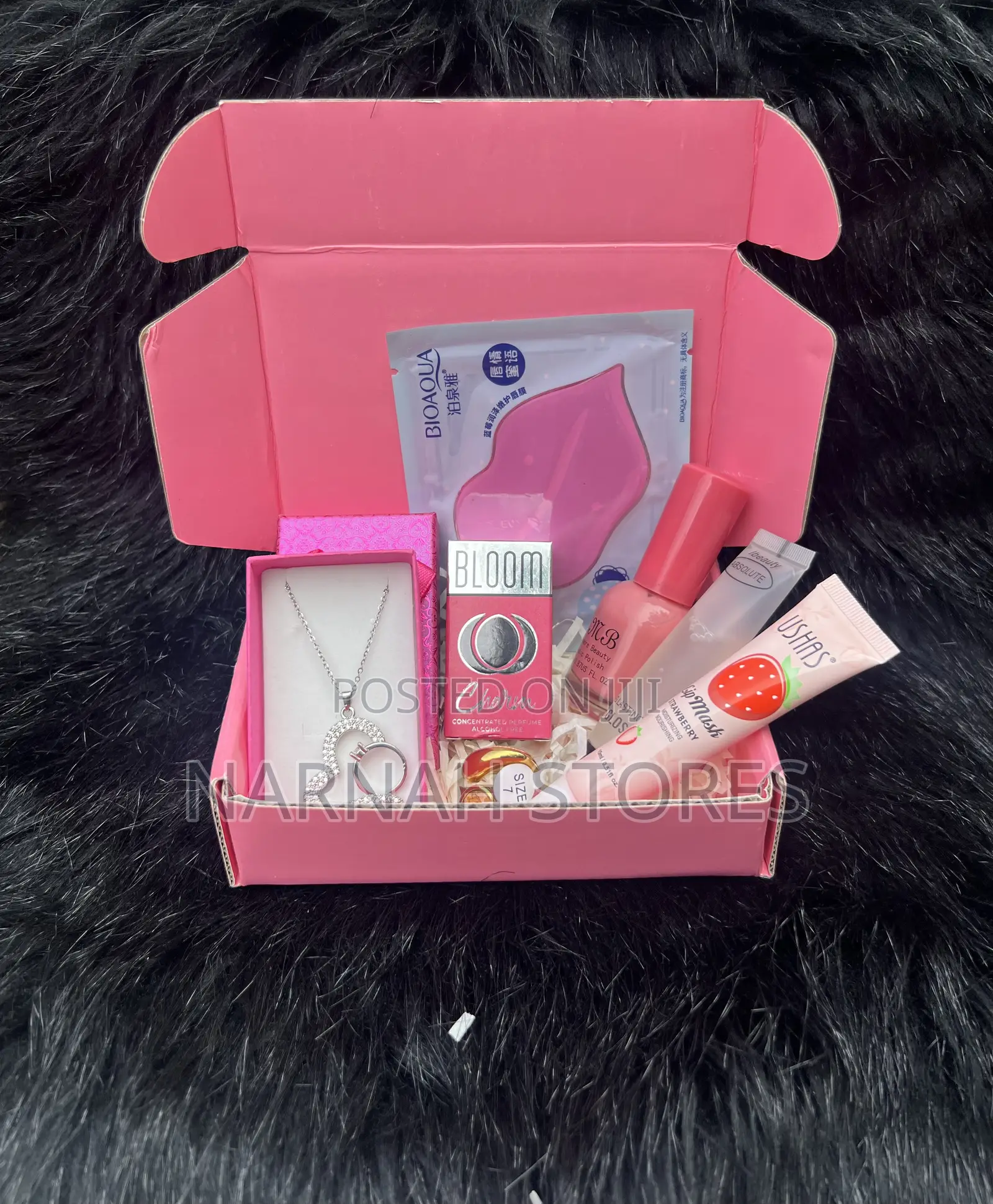 Pink Pamper Gift Box for Her