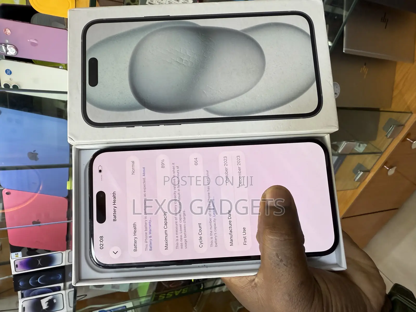 Apple iPhone 15 Plus 256 GB Black