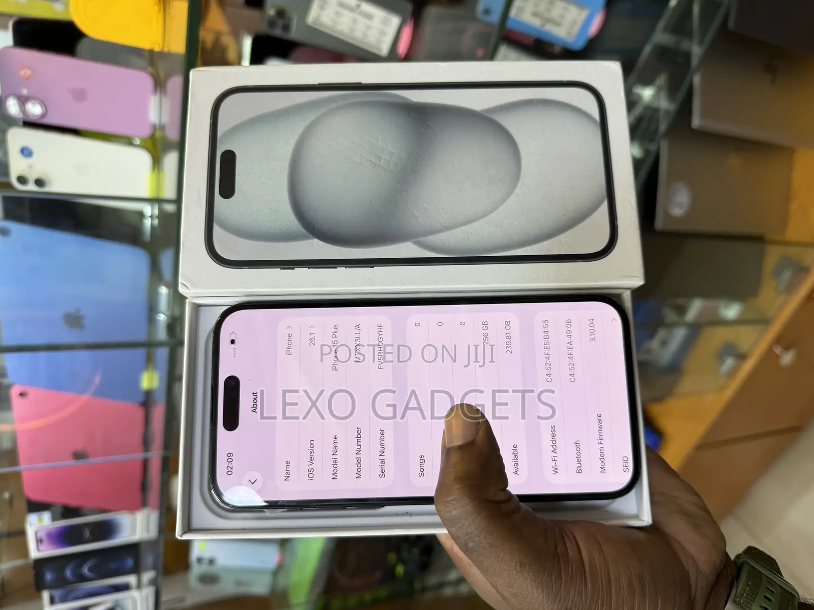 Apple iPhone 15 Plus 256 GB Black