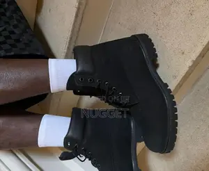 Timberland Black Boots High Grade