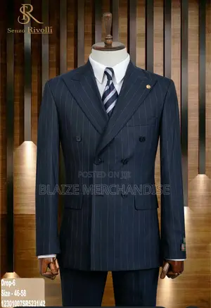 Senzo Rivolli Luxury Suits Size 40 to 60