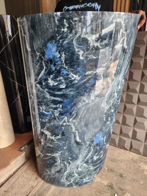 Quality Marble Wall Sticker for Tv Console, Interior Walls. 4ft by 8ft