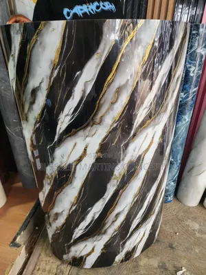 Quality Marble Wall Sticker for Tv Console, Interior Walls. 4ft by 8ft