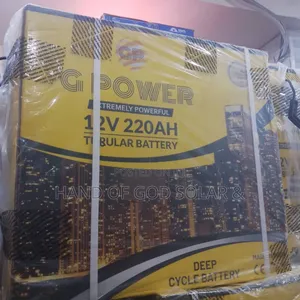 220ah G Power Solar Tall Tubular Battey