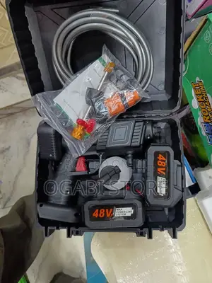 48v Cordless High-Pressure Washer Kit With Double Battery