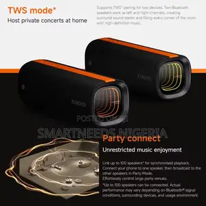 Xiaomi Sound Party 50watts Portable Bluetooth Speakers - Powerful Bass