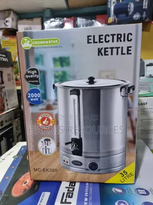 35 Litres Electric Kettle Water Heater Pot -2000watts
