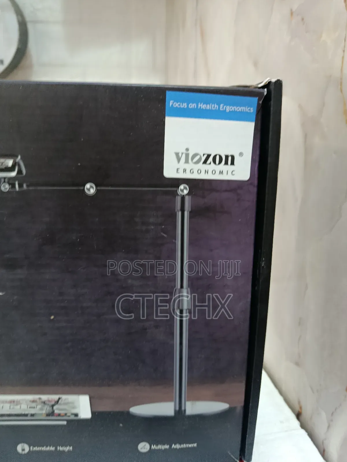 Tablet Phone Overhead Stand, Height 360 Degree Angle Adjustable