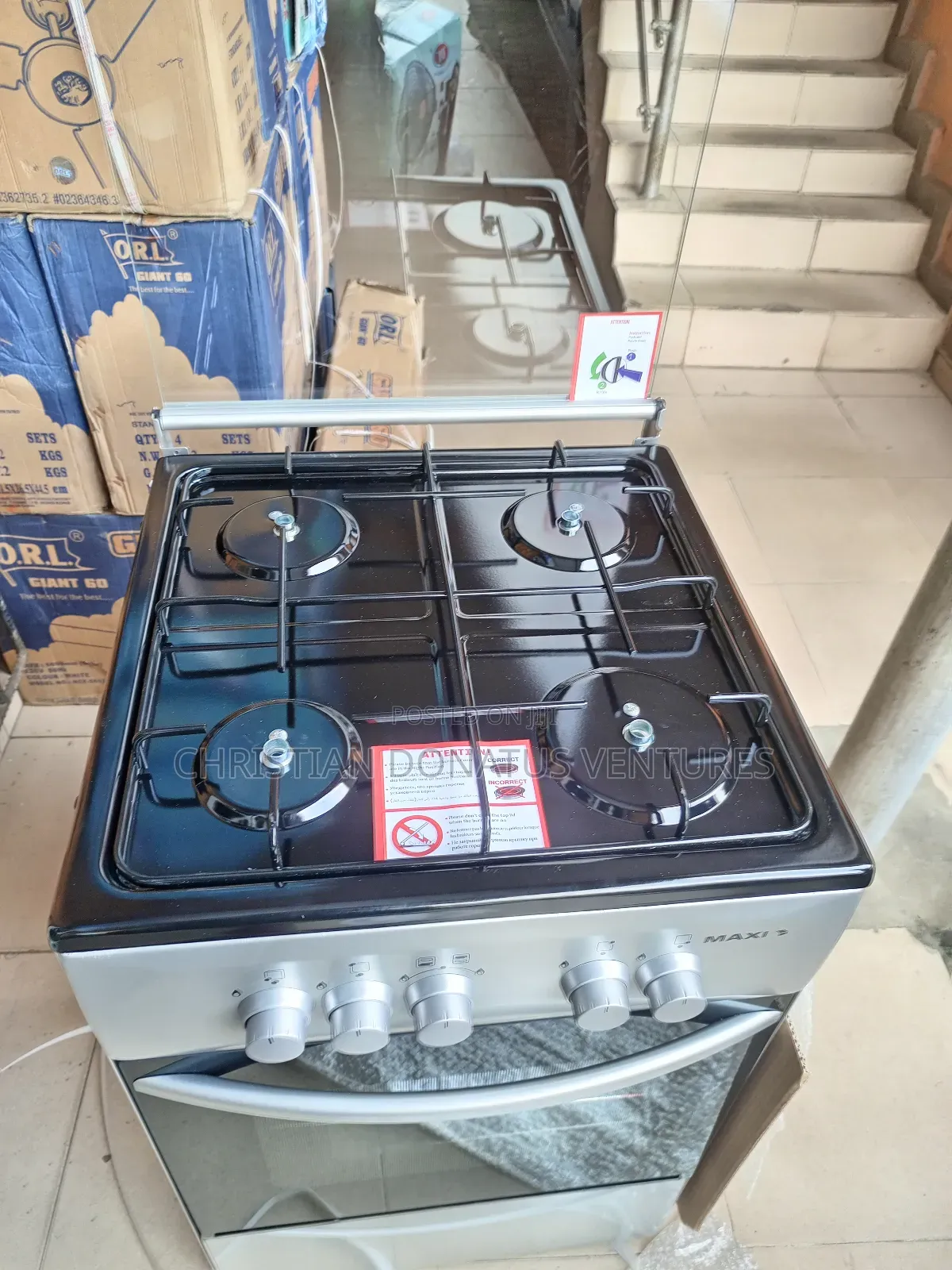 Maxi 60/60cm All Gas Cooker