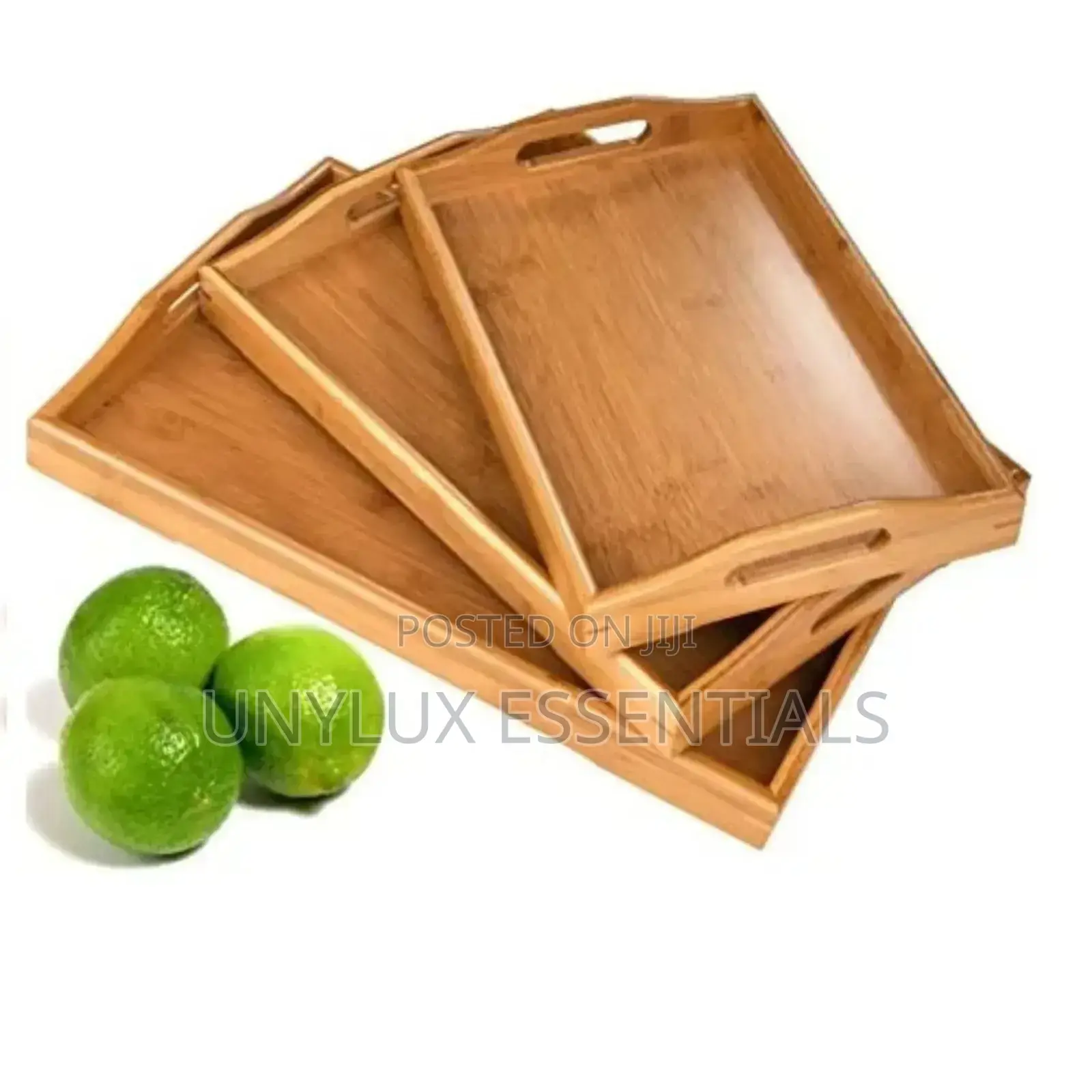 3in1 Wooden Tray Set