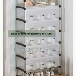 7 Layer Multipurpose Dust-Proof Shoe Rack.