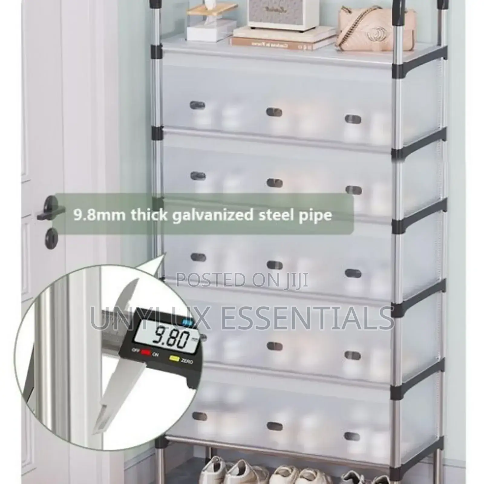 7 Layer Multipurpose Dust-Proof Shoe Rack.
