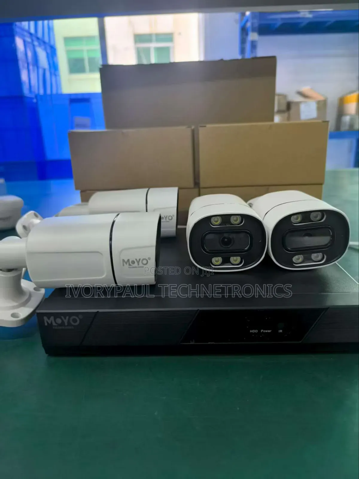 4 Channel NVR CCTV Camera Kit
