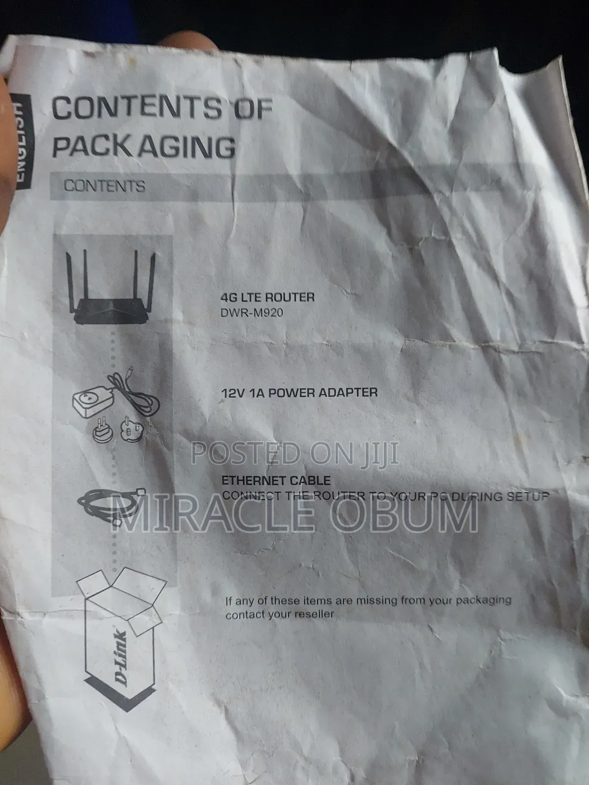 D-Link DWR-M920 4g Lte Router
